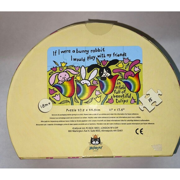 JELLYCAT IF I WERE A RABBIT PUZZLE EASTER NEW - Picture 4 of 6